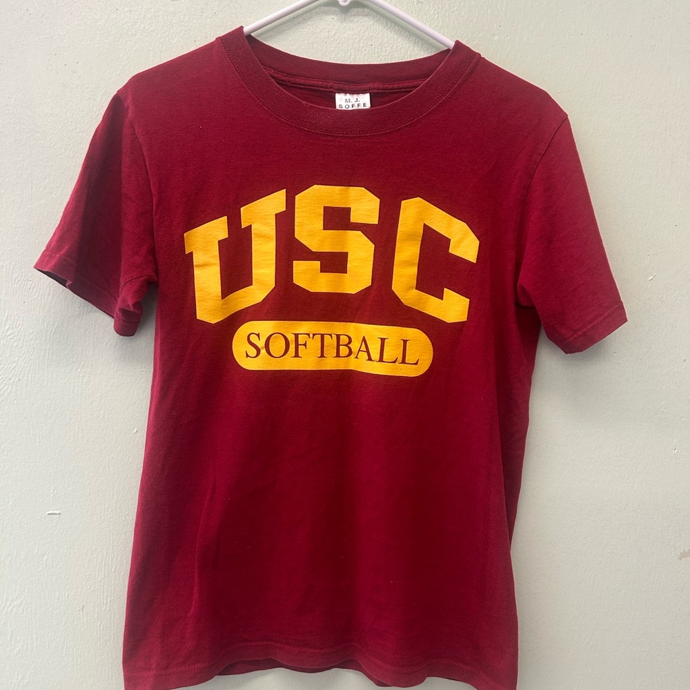 Soffe Maroon Crewneck T-Shirt